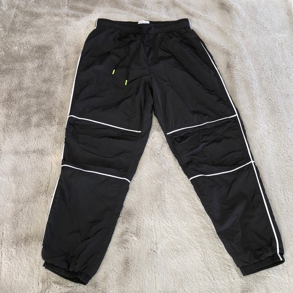 Urban Outfitters Black Track Suit Jogger Pants - Picture 1 of 3
